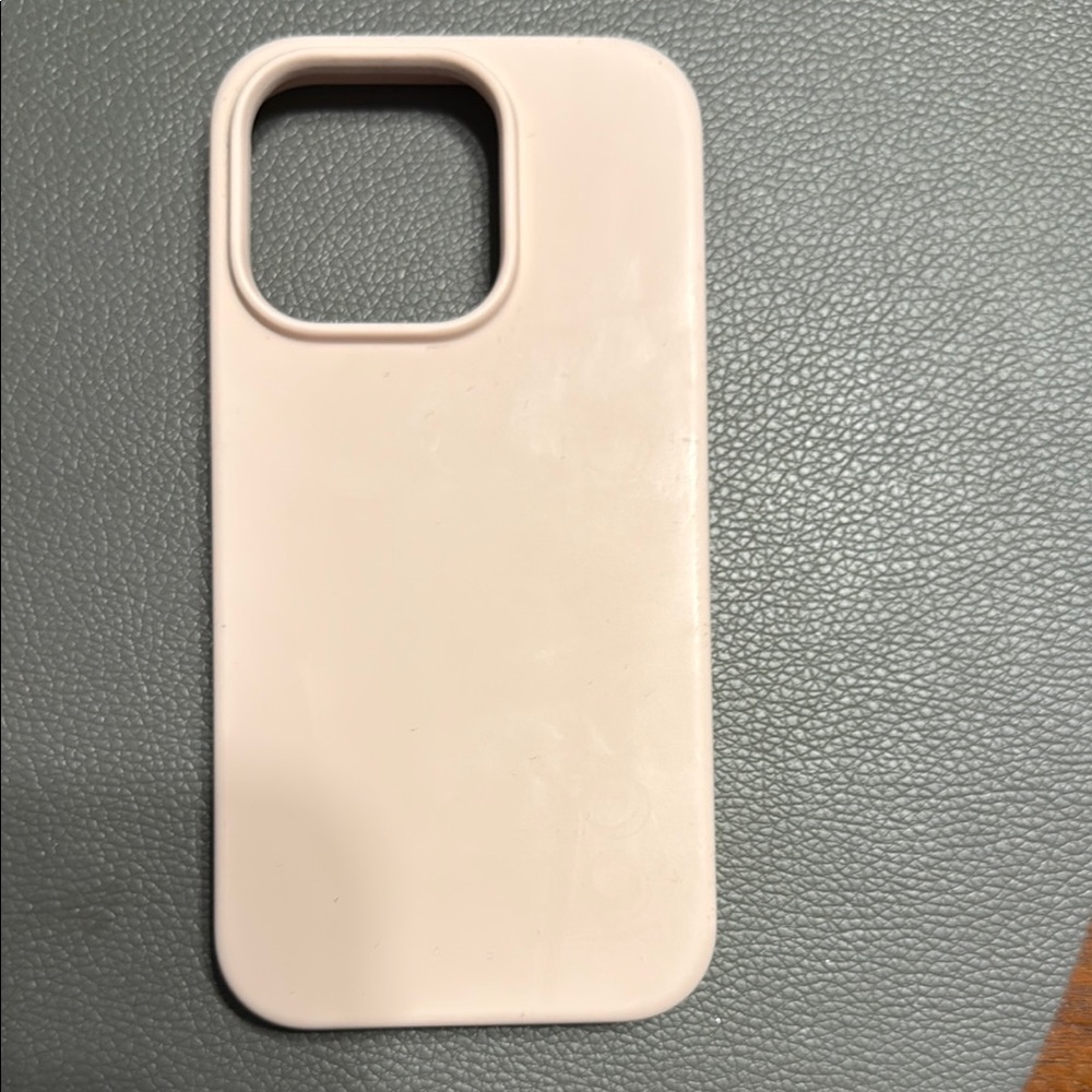 Premium Pink Silicone Phone Case